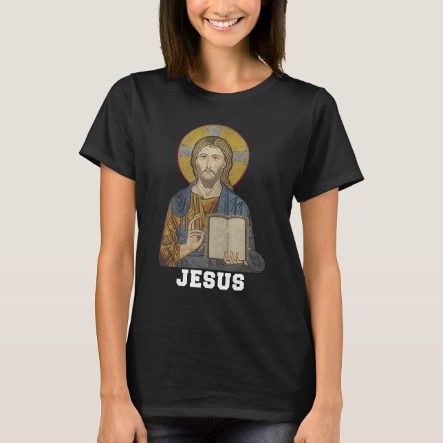 Jesus Bible Religious Christian T-Shirt (Front)