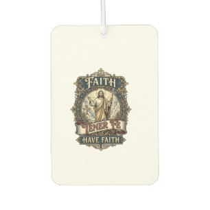 Jesus Bilingual Multicultural Families Shirt Faith Car Air Freshener