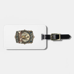 Jesus Bilingual Multicultural Families Shirt Faith Luggage Tag