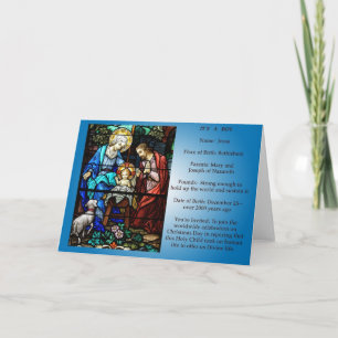 Jesus Birth Announcement