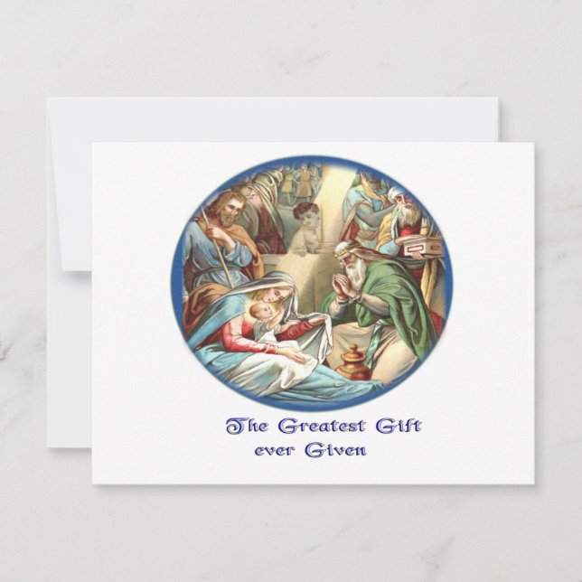 Jesus Birth Invitation (Front)