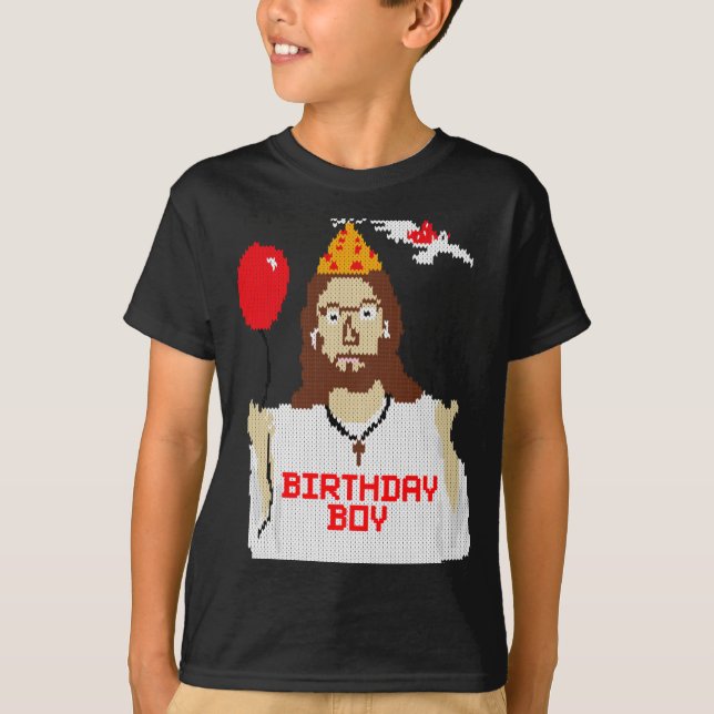 Jesus Birthday Boy Christmas Essential T Shirt  (Front)