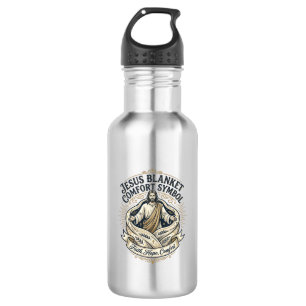 Jesus Blanket Comfort Symbol Jesus Blanket Comfort 532 Ml Water Bottle