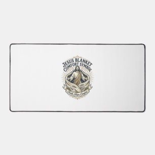 Jesus Blanket Comfort Symbol Jesus Blanket Comfort Desk Mat