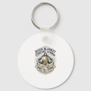 Jesus Blanket Comfort Symbol Jesus Blanket Comfort Key Ring