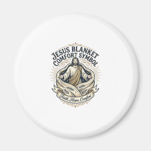 Jesus Blanket Comfort Symbol Jesus Blanket Comfort Magnet