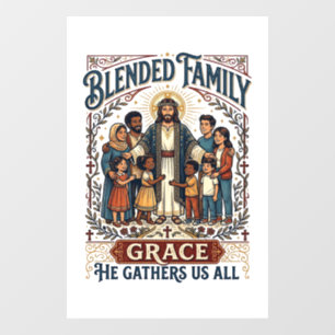 Jesus Blended Family Stepfamily Shirt Christian Gr