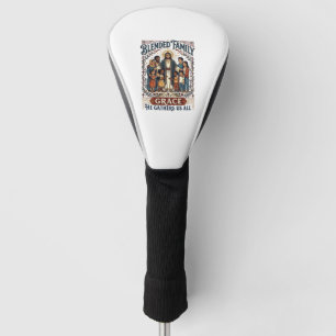 Jesus Blended Family Stepfamily Shirt Christian Gr Golf Head Cover