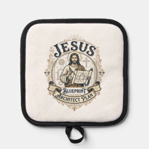 Jesus Blueprint Architect Plan Jesus Blueprint Arc Pot Holder