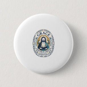 Jesus Book Club Reading Community Graphic Tee Chri 6 Cm Round Badge