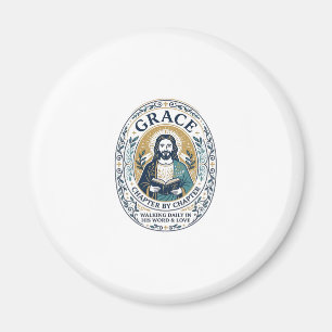 Jesus Book Club Reading Community Graphic Tee Chri Magnet