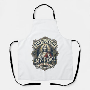 Jesus Boundaries Self Respect Shirt Faith Based De Apron
