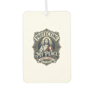 Jesus Boundaries Self Respect Shirt Faith Based De Car Air Freshener