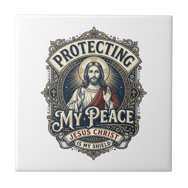 Jesus Boundaries Self Respect Shirt Faith Based De Tile (Front)