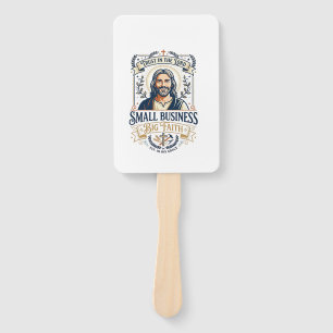 Jesus Boutique Small Business Owner Shirt Christia Hand Fan