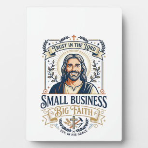 Jesus Boutique Small Business Owner Shirt Christia Plaque