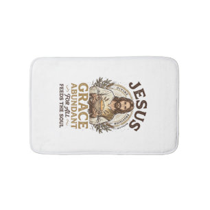 Jesus Bowling Vintage Shirt Christian Graphic_1 Bath Mat
