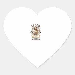 Jesus Bowling Vintage Shirt Christian Graphic_1 Heart Sticker