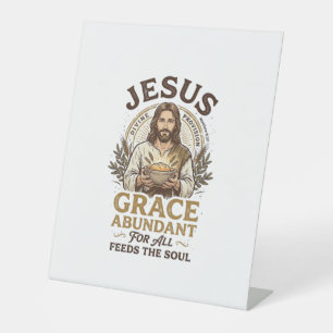 Jesus Bowling Vintage Shirt Christian Graphic_1 Pedestal Sign