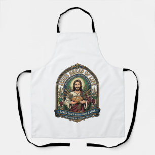 Jesus Bread Of Life Jesus Bread Life Bakery Christ Apron