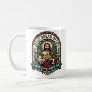 Jesus Bread Of Life Jesus Bread Life Bakery Christ Coffee Mug