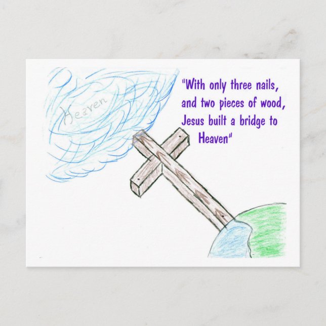 Jesus bridge postcard (Front)