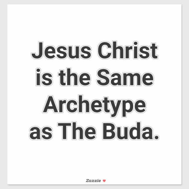 Jesus & Buda The Same Hankamer Artjunkhaus Peace (Sheet)