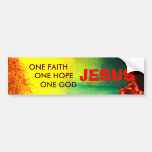 JESUS Bumper Sticker