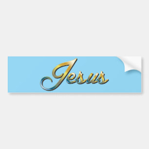 Jesus  bumper sticker