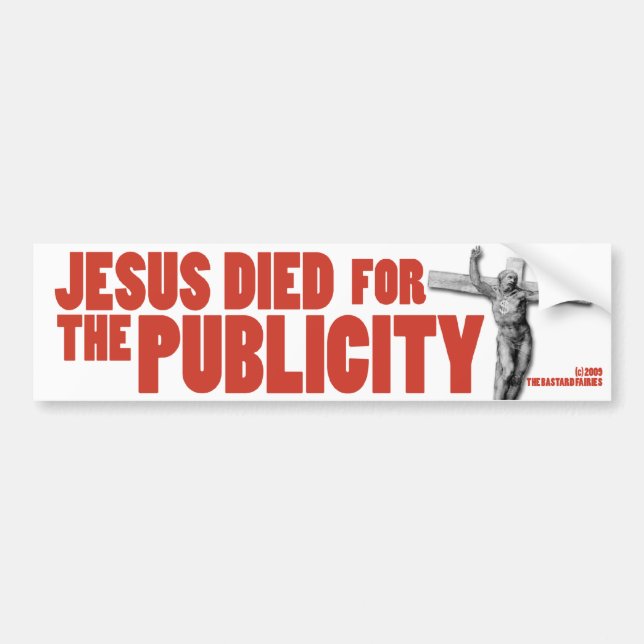 jesus bumper sticker (Front)
