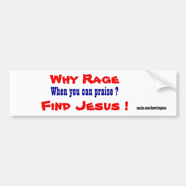 Jesus bumper stickers (Front)