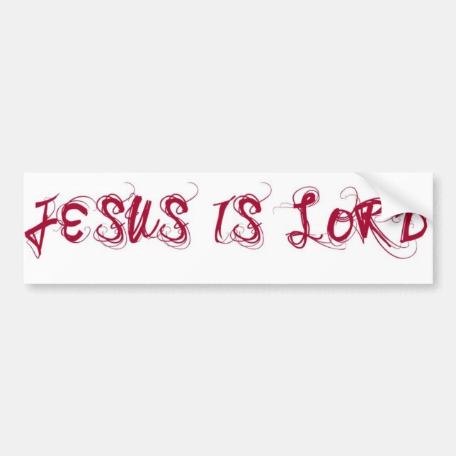 JESUS Bumperstickers Bumper Sticker (Front)
