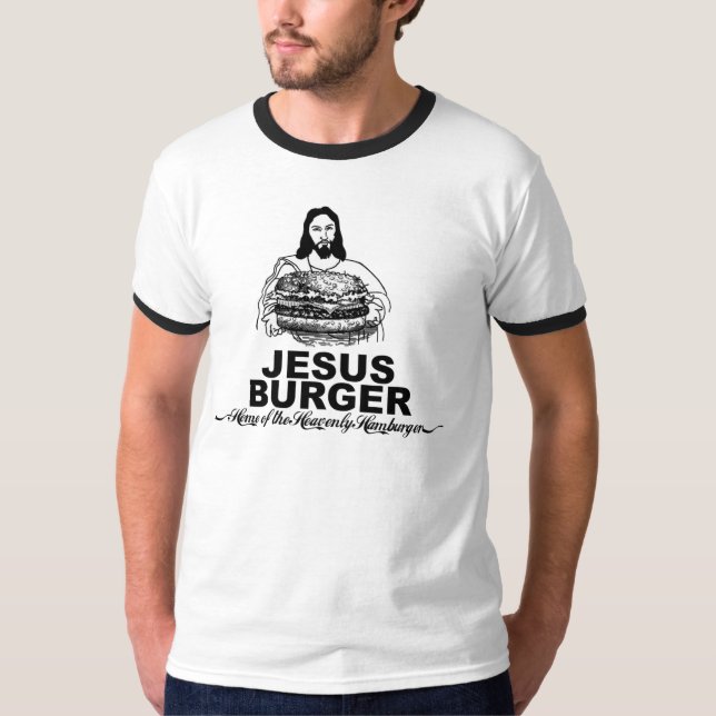 Jesus Burger T-Shirt (Front)