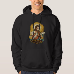 Jesus Burned Finger Taking Plate Out Microwave Kit Hoodie