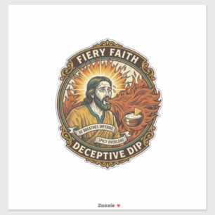 Jesus Burning Mouth Super Spicy Party Dip Humor_1