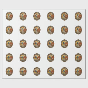 Jesus Burning Mouth Super Spicy Party Dip Humor_1 Wrapping Paper