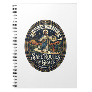 Jesus Bus Driver Transit Worker Shirt Faith Based Notebook