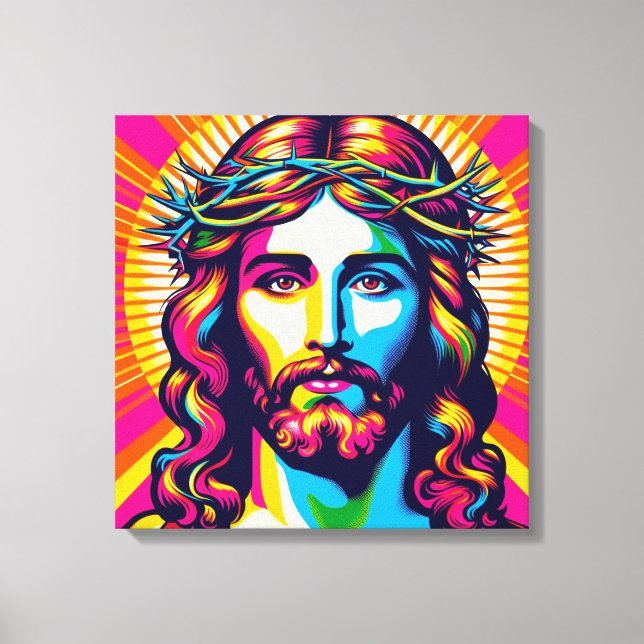 Jesus canvas art! (Front)