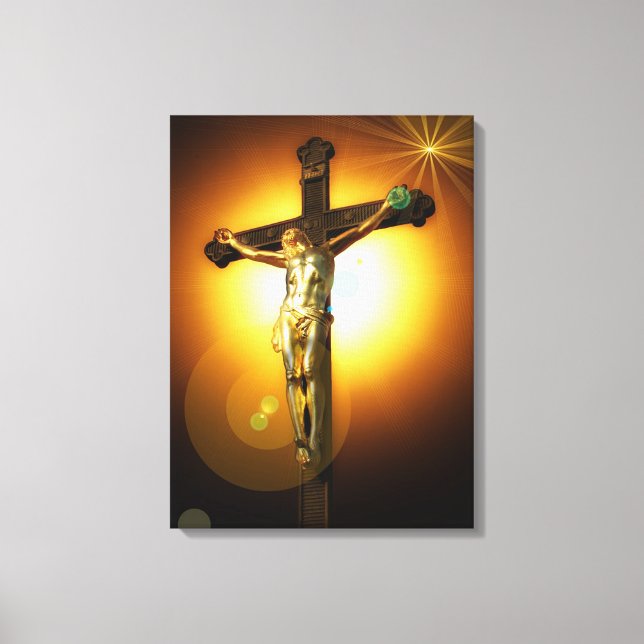 Jesus Canvas Print (Front)