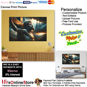 Jesus Canvas Print Picture 3