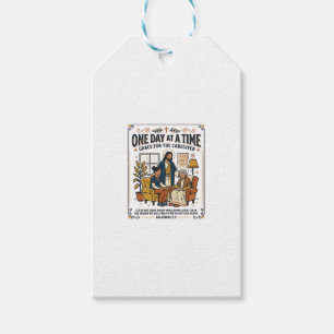 Jesus Caregiving Aging Parents Graphic Tee Christi Gift Tags