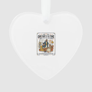 Jesus Caregiving Aging Parents Graphic Tee Christi Ornament