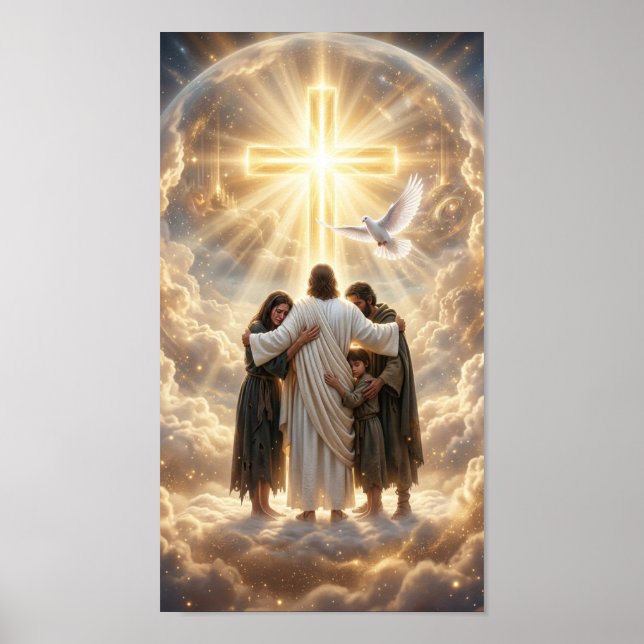 Jesus Cares Poster (Front)