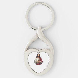 Jesus Carpenter Mark Vintage Engraving Tee 2 Key Ring