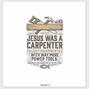Jesus Carpenter Woodworker Apprentice Vintage Shir