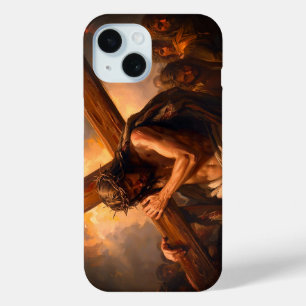 Jesus Carries The Cross iPhone / iPad case