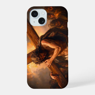 Jesus Carries The Cross iPhone / iPad case