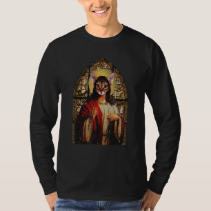 Jesus Cat for Christians Cat T-Shirt