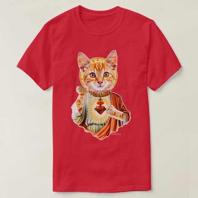 Jesus cat T-Shirt (Design Front)
