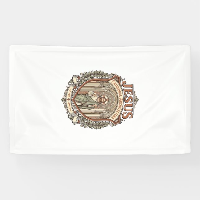 Jesus Cathedral Architecture Jesus Cathedral Archi Banner (Horizontal)